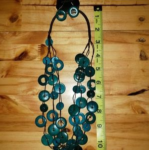 Necklace and earrings